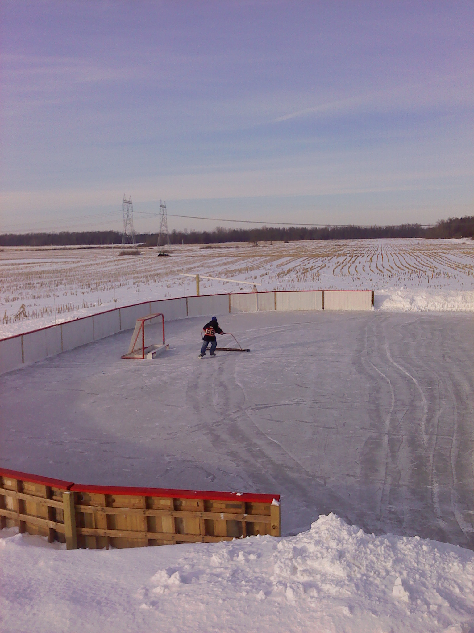 Backyard Ice Rinks. Build a home ice rink and bring on the hockey!