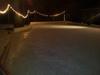 My Backyard Ice Rink Curves Around a Big Tree