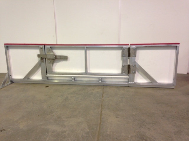 Hockey Rink Board - Entrance Gate for Ice Maintenance and Hockey Arena Rink Servicing