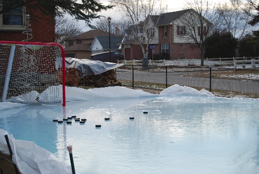 Backyard Ice Hockey Shooting Pad-4