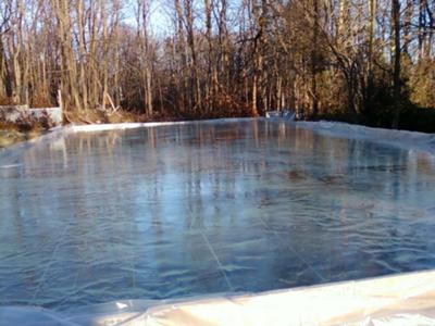 Klam's Backyard Ice Rink 2012